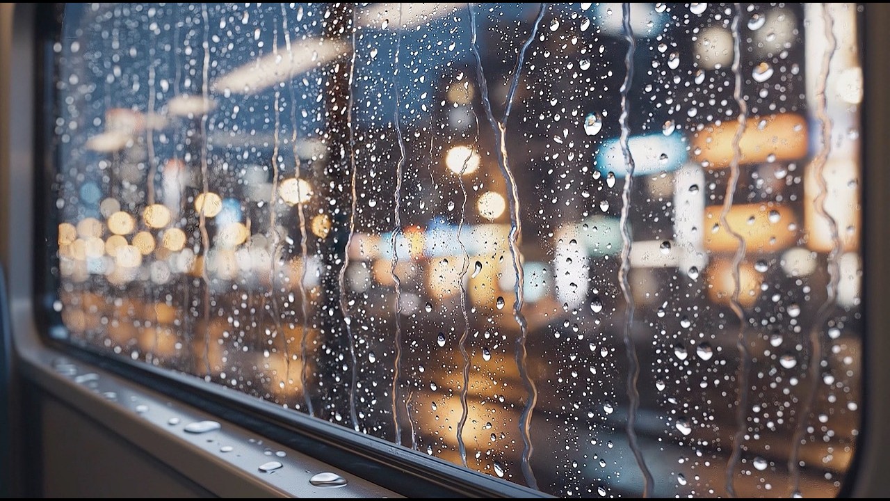 Rainy Train Ride — 2 HOURS Lo-Fi Beats for Focus & Travel Vibes