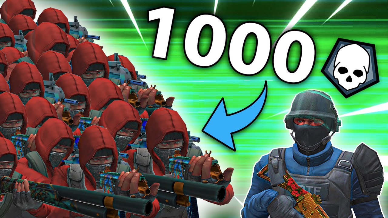 Моя цель после 1000 УБИЙСТВ в Critical Ops!