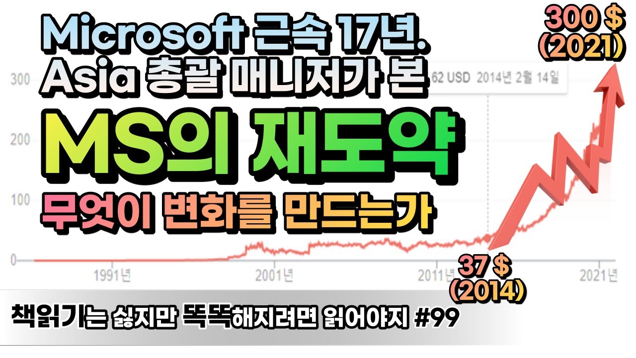 MS의 재도약 | 당신은 다른 사람의 성공에 기여한 적 있는가?