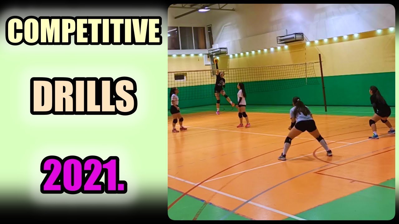 BEST VOLLEYBALL TRAINING (2021) | 6 Competitive Drills