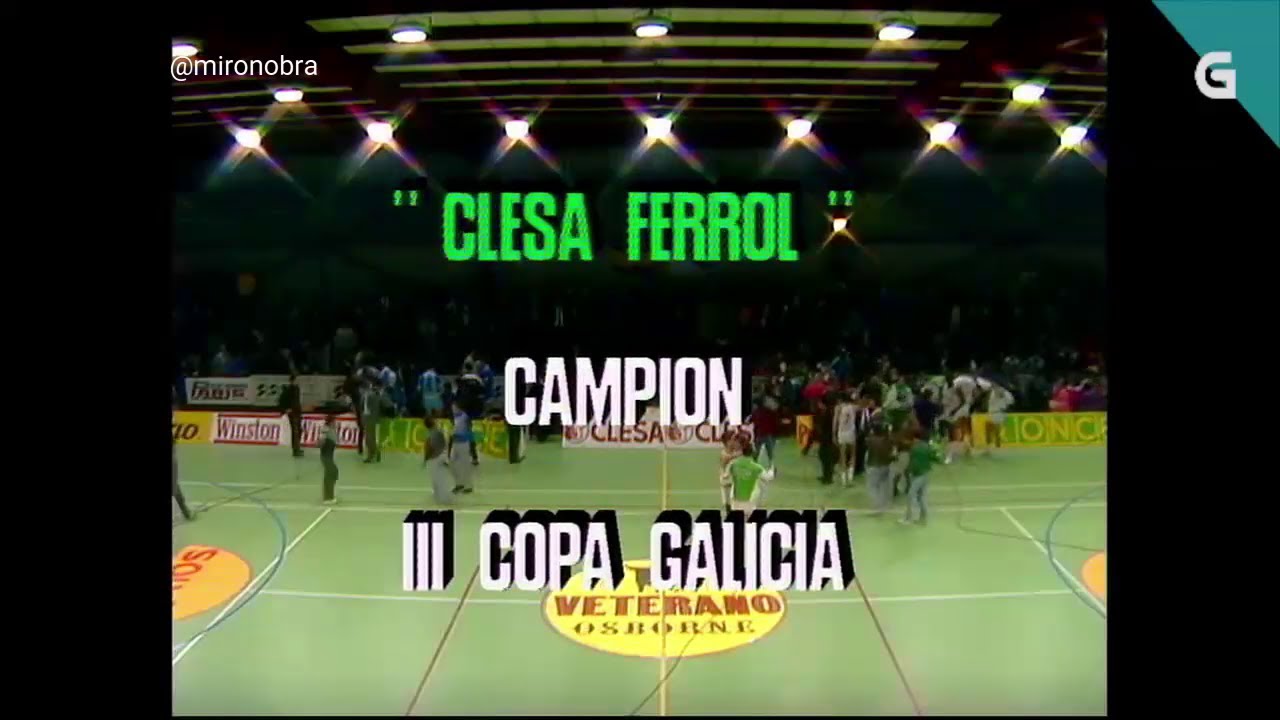 III Copa Galicia - Clesa Ferrol vs Dyc Breogán (1989)