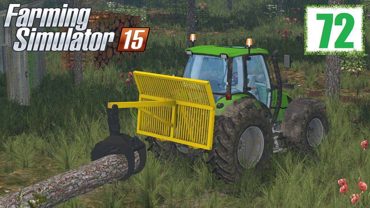 Ciężka praca w lesie - Farming Simulator 15 (Boluśowo V7) #72 gameplay pl