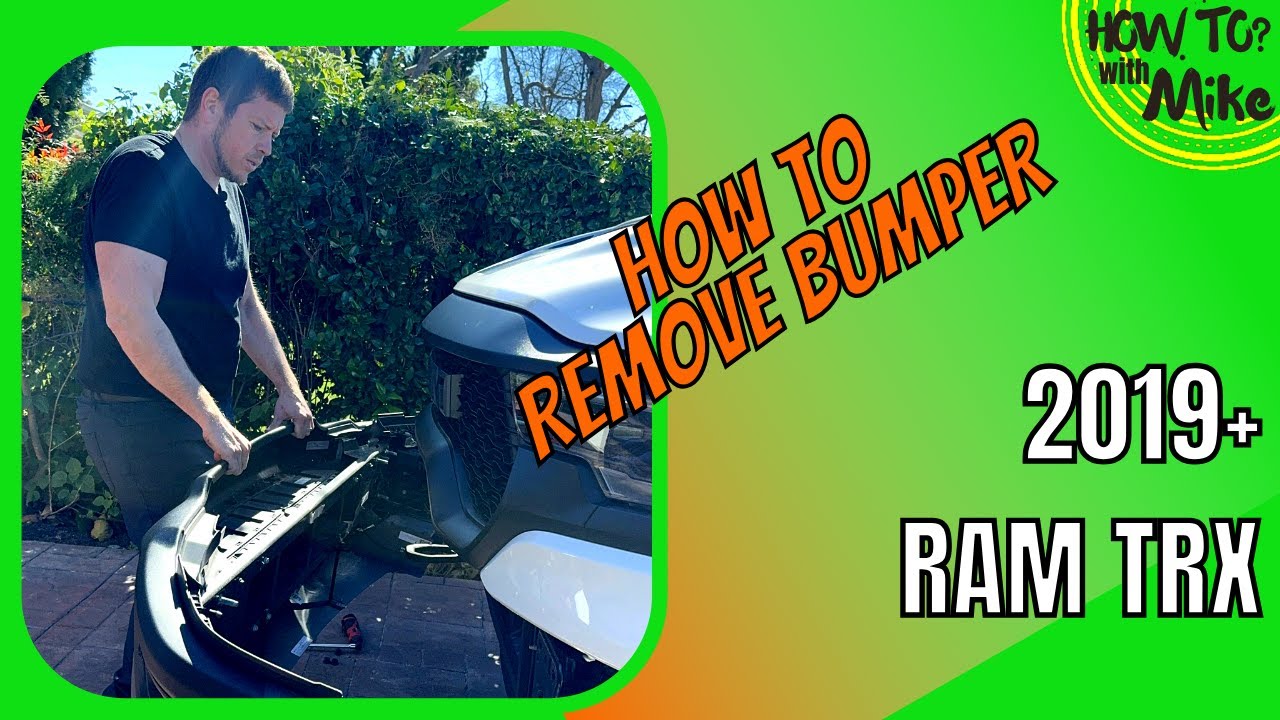 RAM TRX How To Remove Bumper Tutorial by M&R Automotive