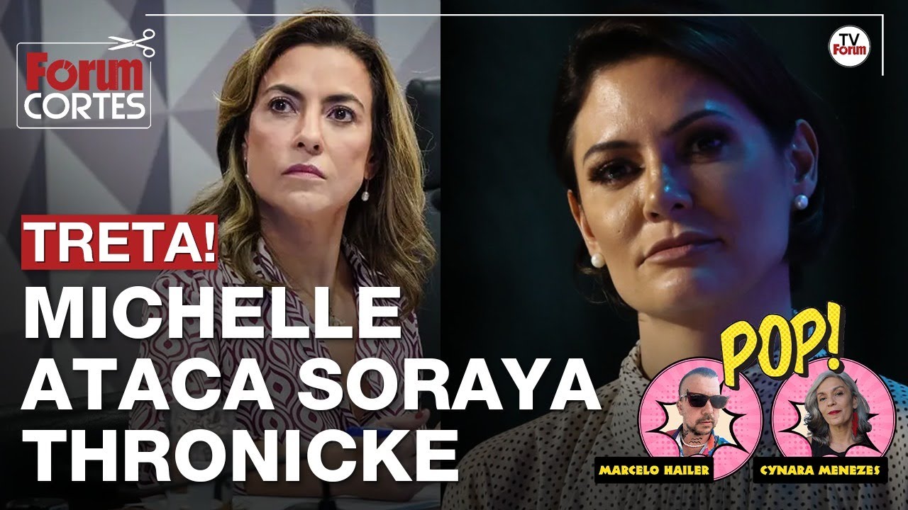 Michelle Bolsonaro não gostou da crítica de Soraya Thronicke aos advogados dos golpistas