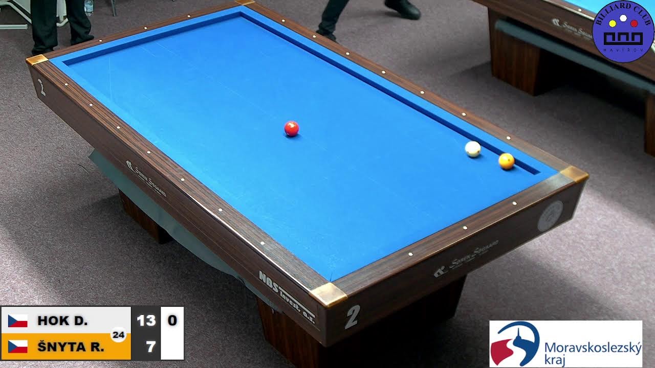 Czech Tournament | 3-cushion | Grand prix 3C | Q | Dalibor Hok v Radek Šnyta