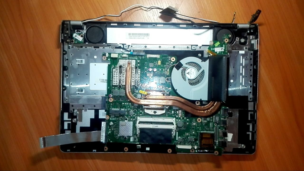 Как разобрать ноутбук ASUS N56V