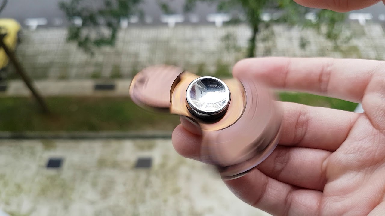 MD Engineering Torqbar&reg; 303 Stainless Steel Fidget Spinner in 'Hellnback' Finish