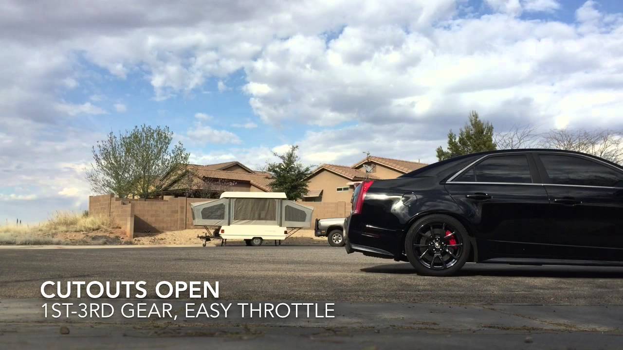 CTS-V Modded Exhaust