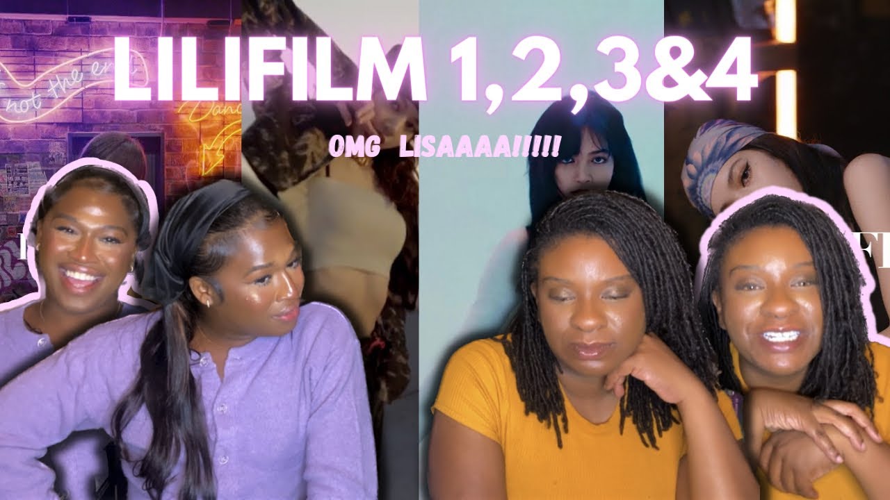 FIRST TIME REACTING TO BLACKPINK💕!! LISA - (LILIFILM DANCE PERFORMANCES 1,2,3&4) REACTION💕!! WOW!!