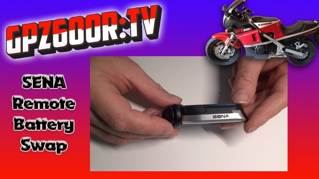 Sena Grip Remote control for 10R/U and 20 - Battery swap repair.