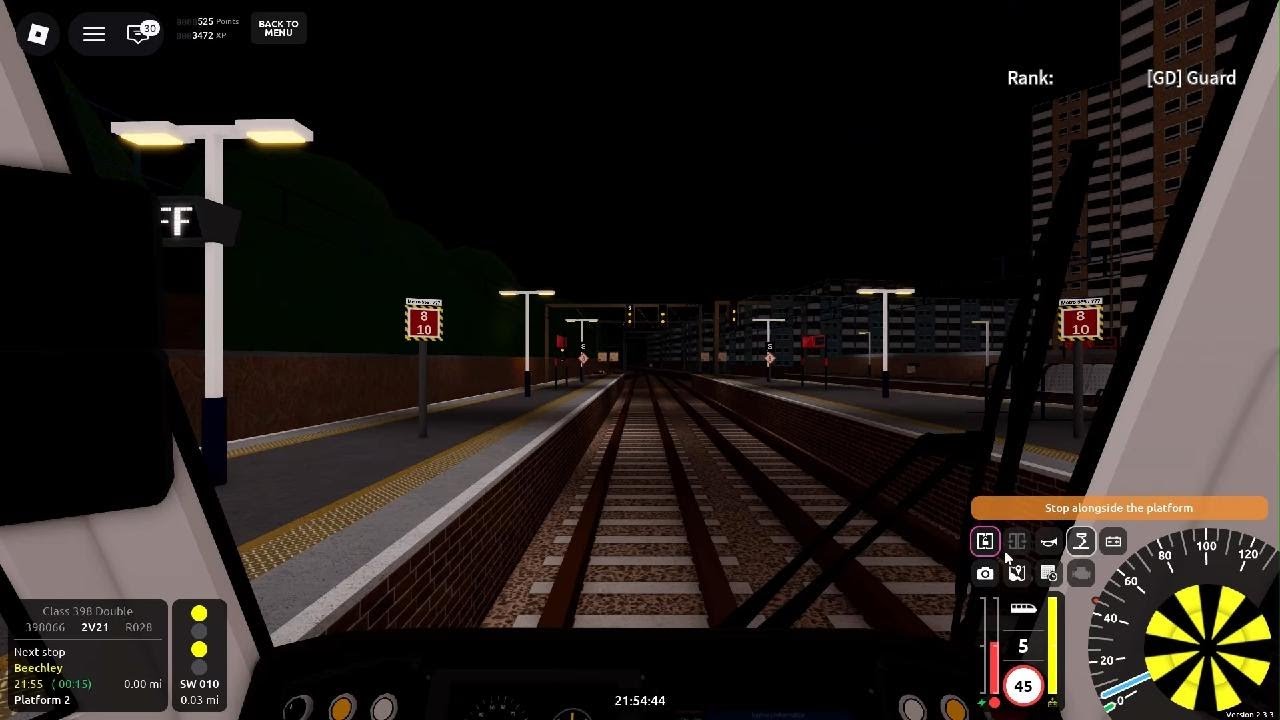 Version 2.3.3 | Roblox SCR: Driving the Class 398 Double from Beechley ➡️ Stepford Victoria 