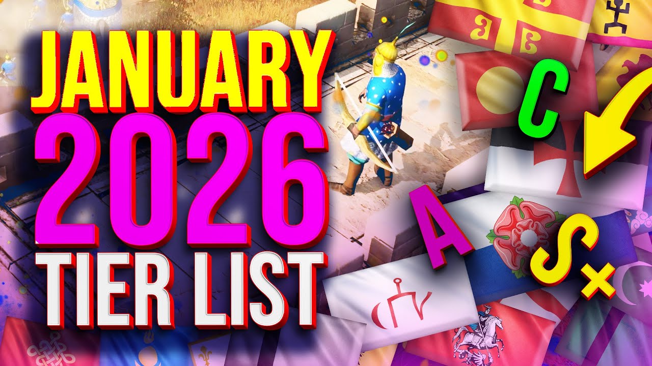 AOE 4 Land Tierlist Pré qualif redbull Janvier 2026 !