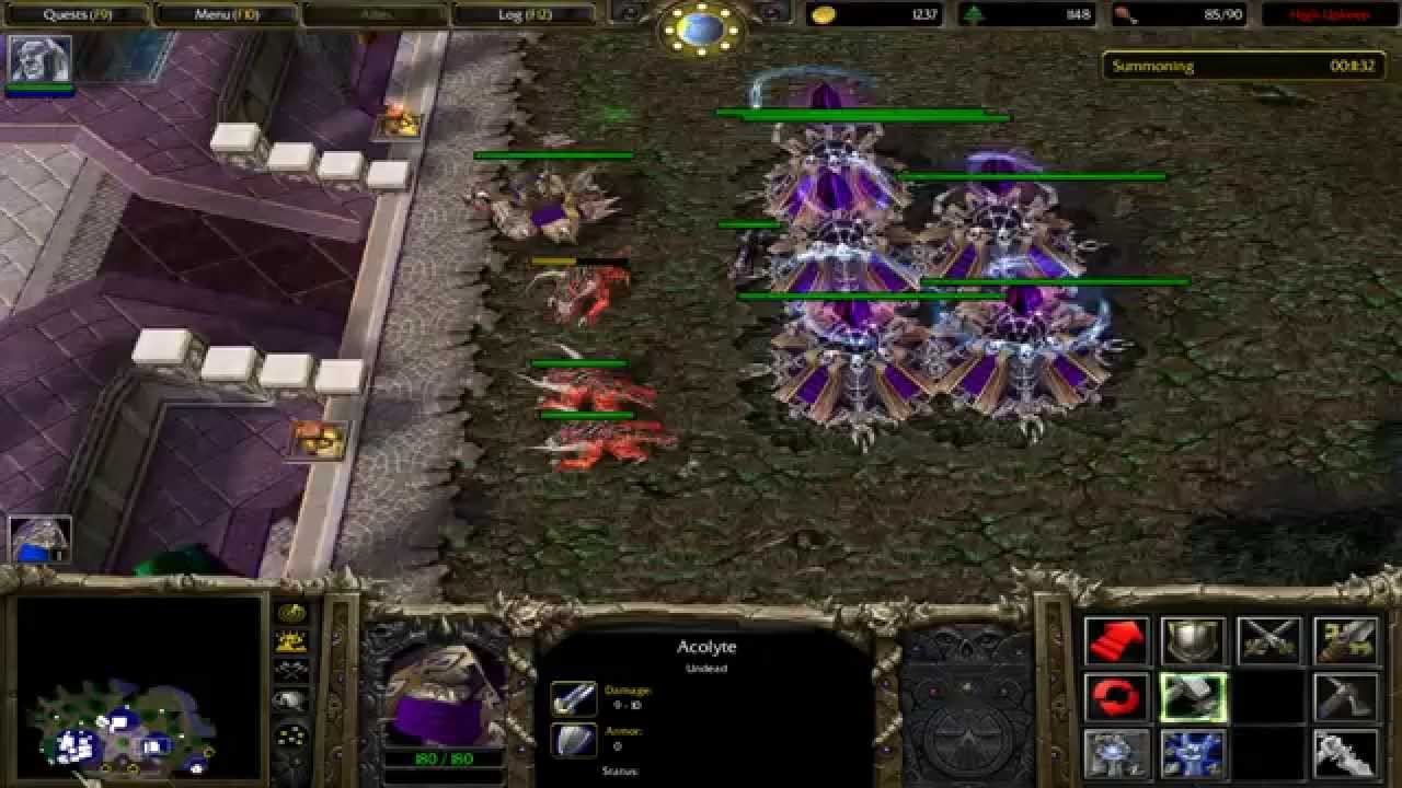 Warcraft 3: Reign of Chaos - Undead 08 - Under the Burning Sky
