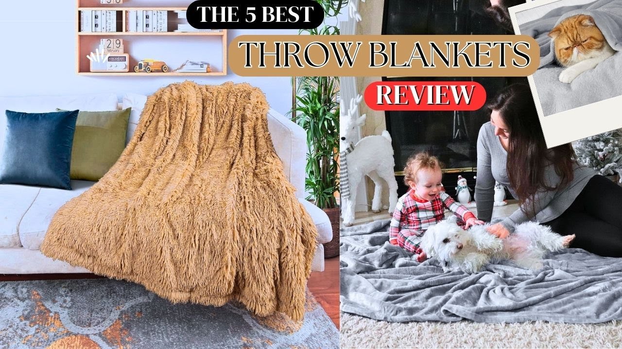 The Top 5 Best Throw Blankets Of 2023 (Review)