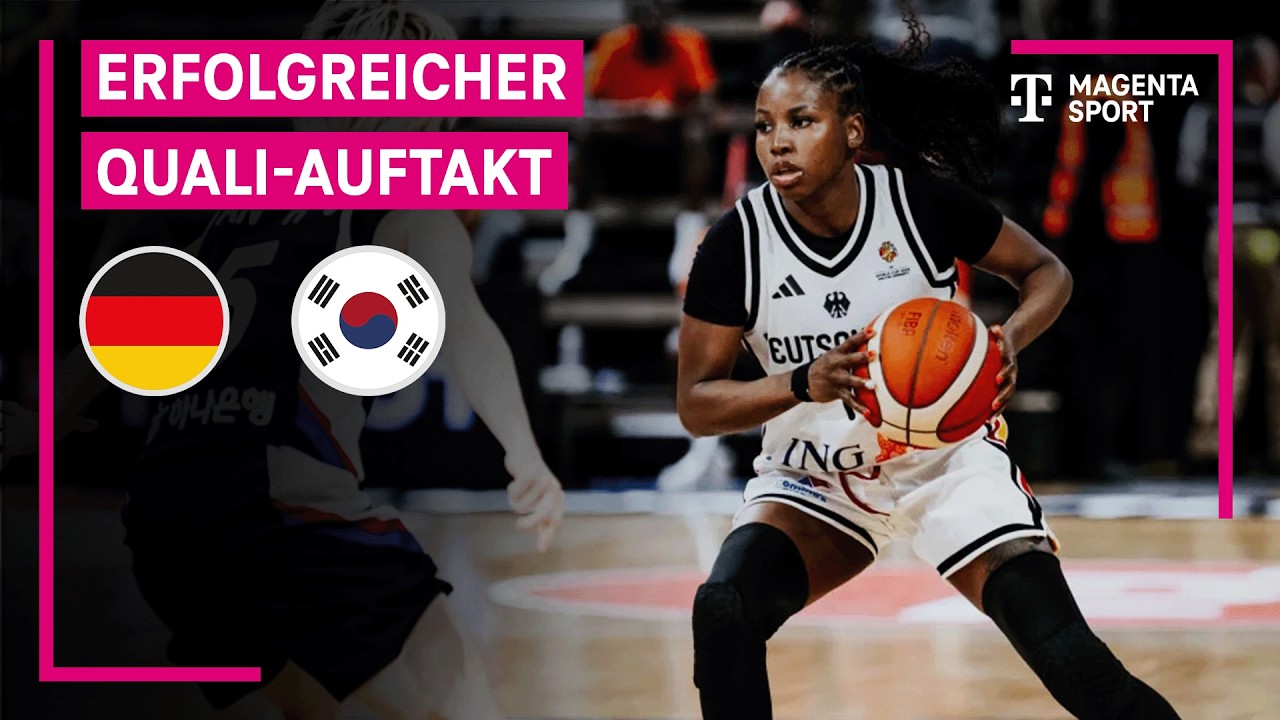 Deutschland - Südkorea | FIBA WOMEN'S WORLD CUP QUALIFIERS | MAGENTA SPORT