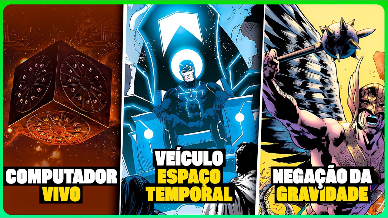 Os 8 ARTEFATOS CÓSMICOS mais PODEROSOS da DC Que Você Precisa Conhecer!