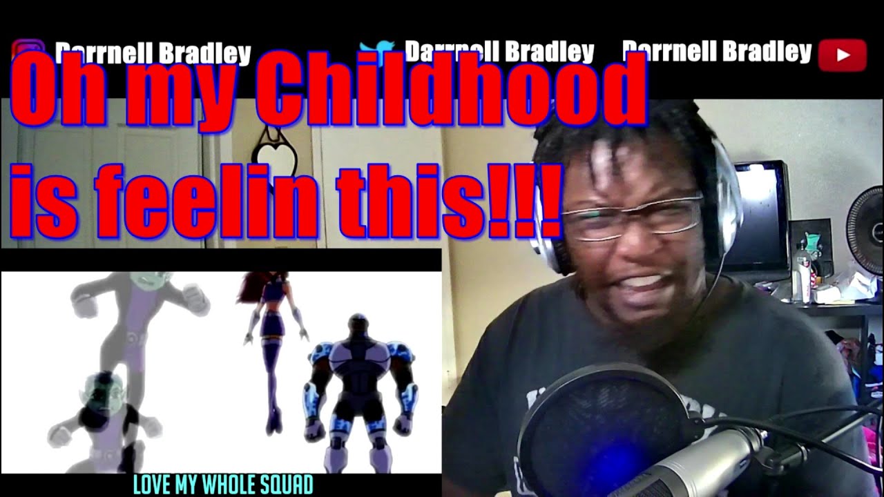 TEEN TITANS RAP | RUSTAGE ft The Titans DB Reaction