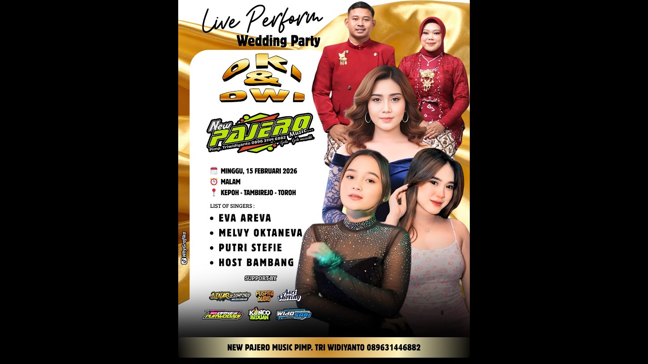LIVE PAJERO Music // PUSPITA Audio // KEPUH 15 FEBRUARI 2026