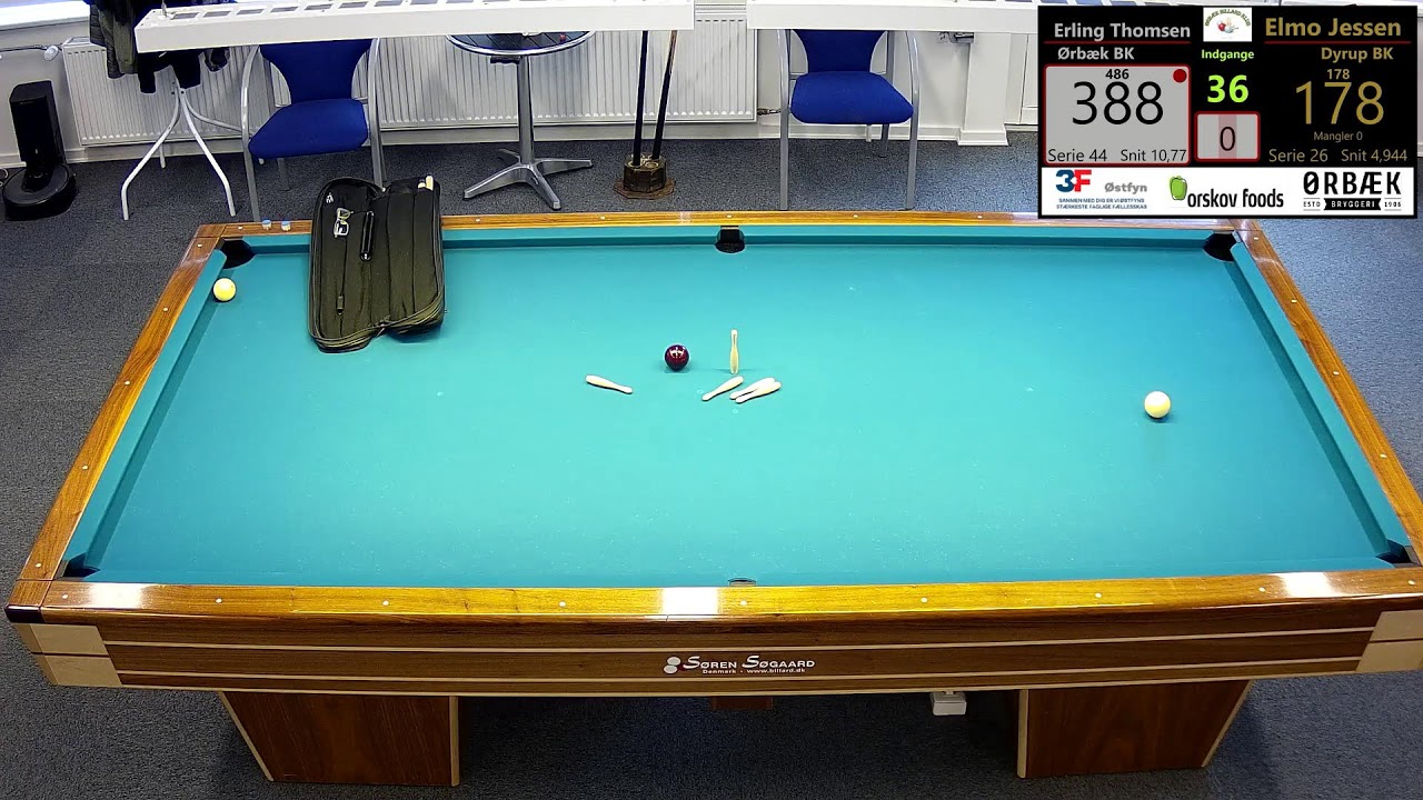Old Boys pulje 22. Ørbæk Hold 6 - Dyrup Hold 3 bord 5