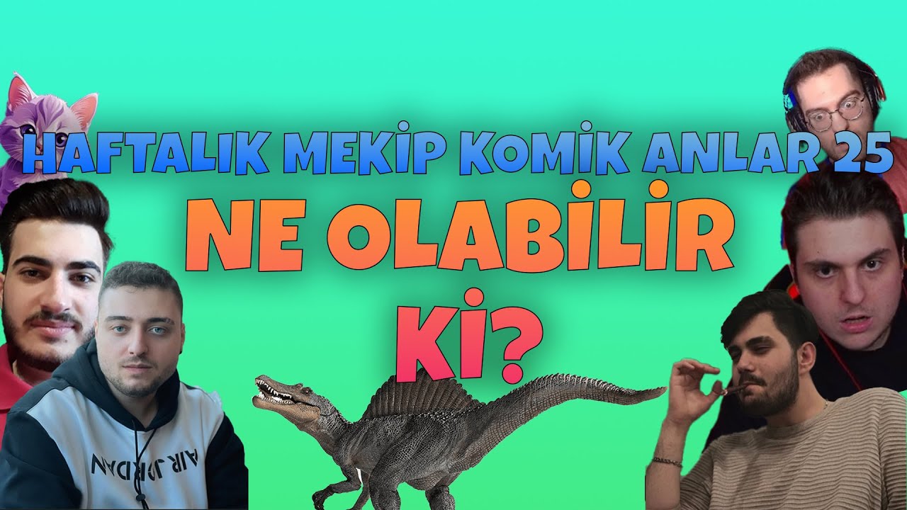 MEKİP HAFTALIK KOMİK ANLAR 25 | 28 TEMMUZ - 4 AĞUSTOS | ŞOM AĞIZLI CİBO KORKU SALIYOR