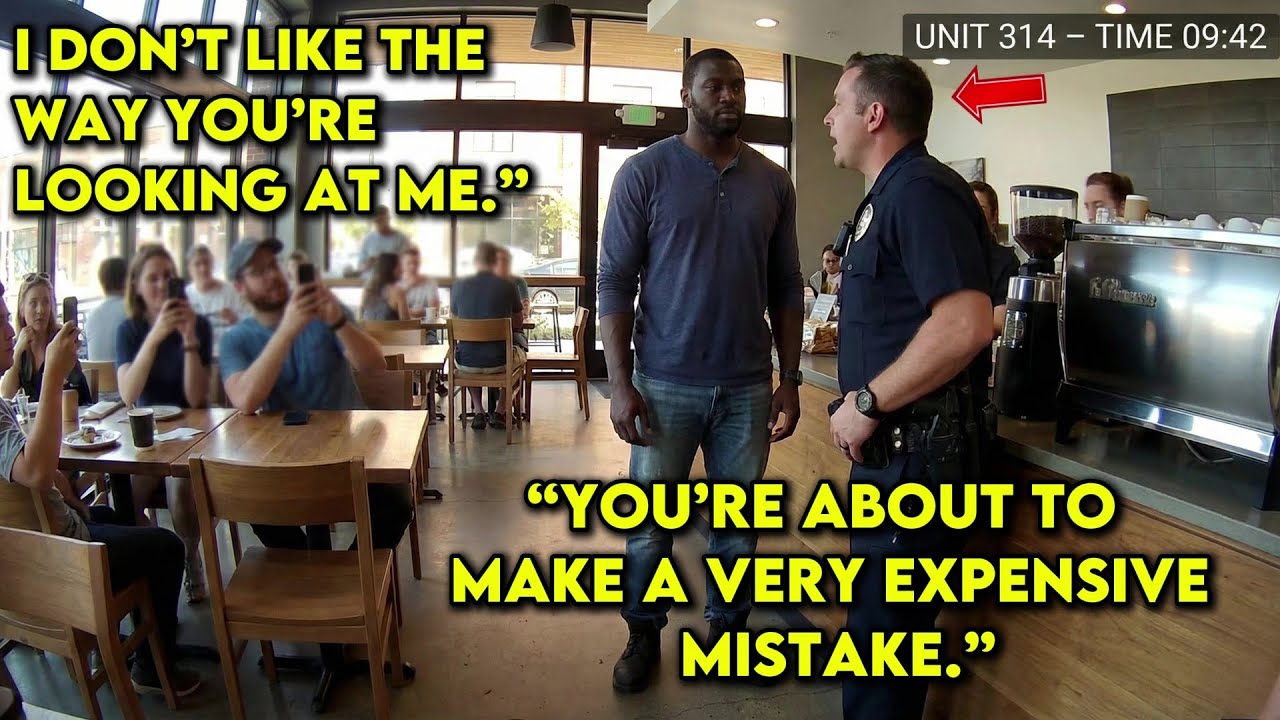 Officer Cuffs Black Navy SEAL in Jeans at Coffee Shop — Gets $100k Instant Karma