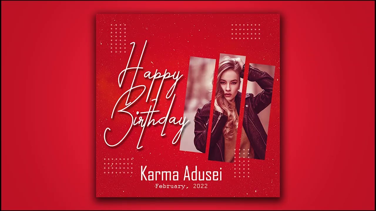 Birthday Flyer Photoshop Tutorials (2022)