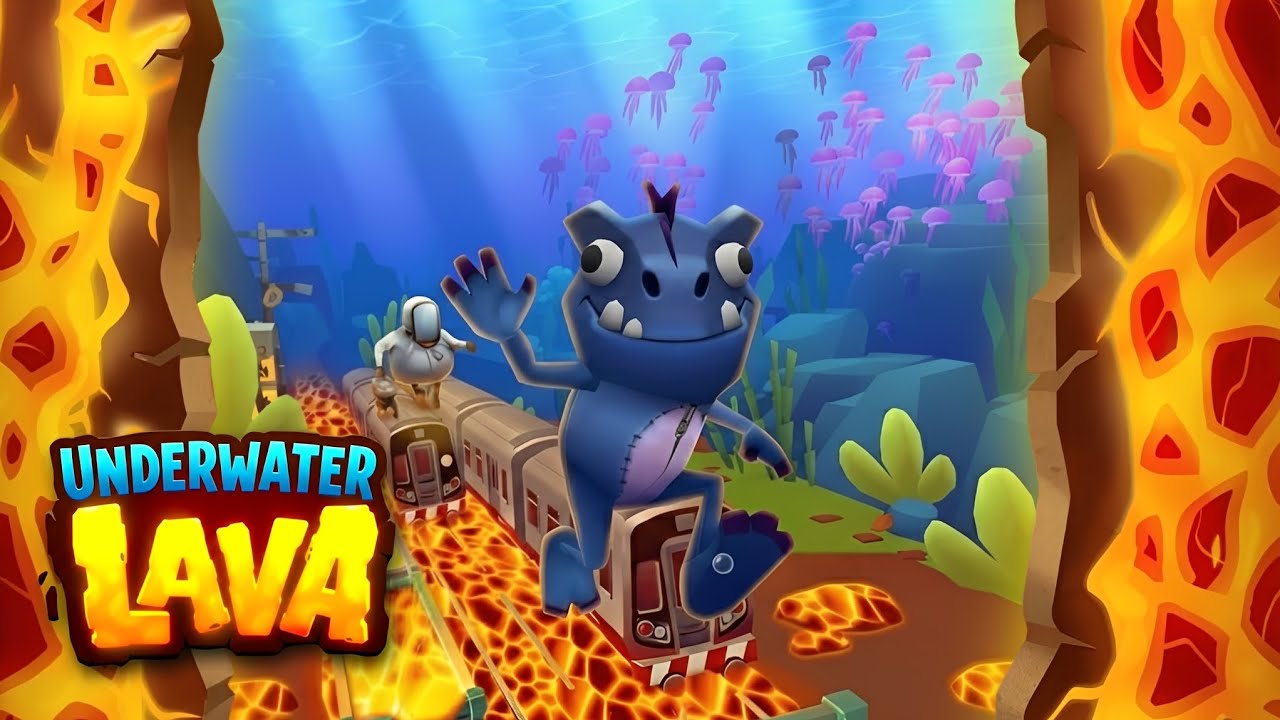 🌋 Subway Surfers FLOOR IS LAVA Challenge Traveling to Underwater 2024! 🪸🫧