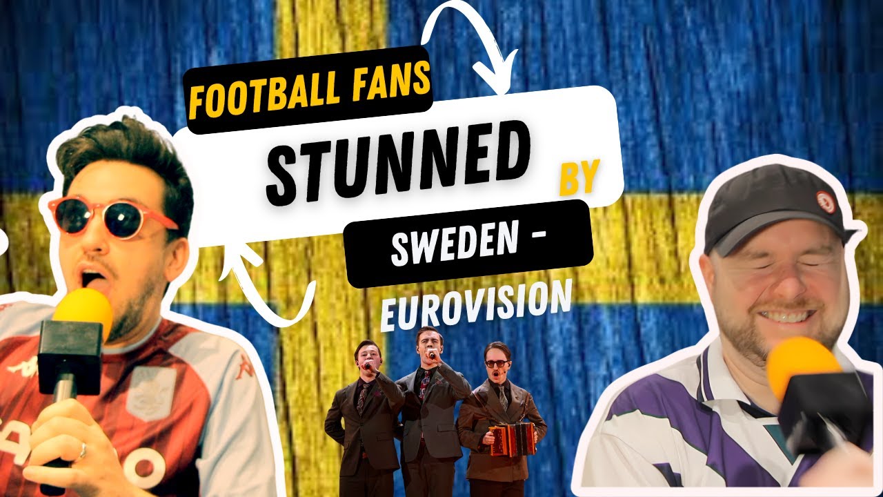 🇸🇪 Football Fans STUNNED by KAJ’s Eurovision Entry – What Just Happened, Sweden?! ⚽😲