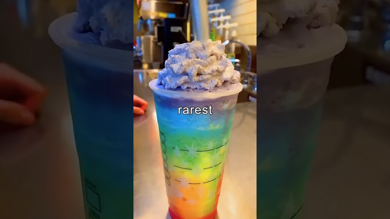 finding the starbucks rainbow drink