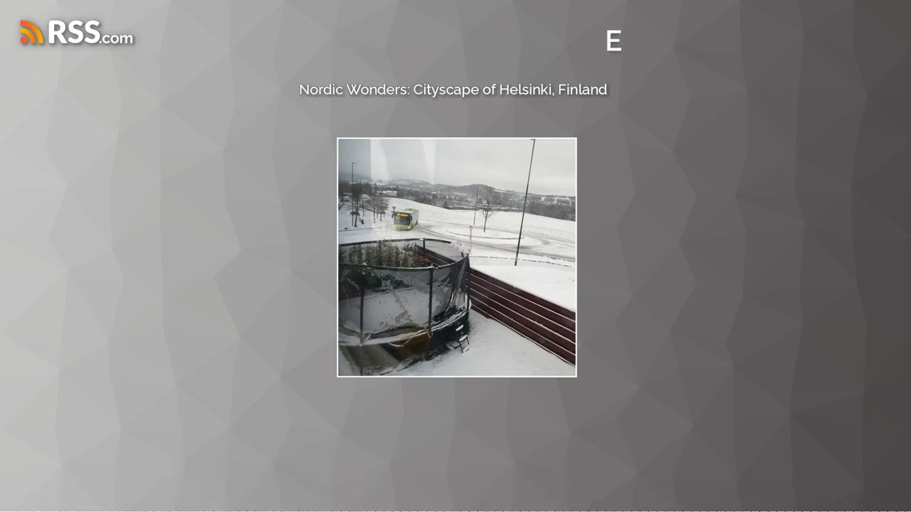 Nordic Wonders: Cityscape of Helsinki, Finland