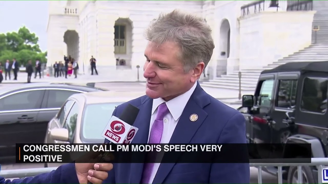 Watch | Congressmen's reactions after PM Modi's address to the Joint Session of the US Congress