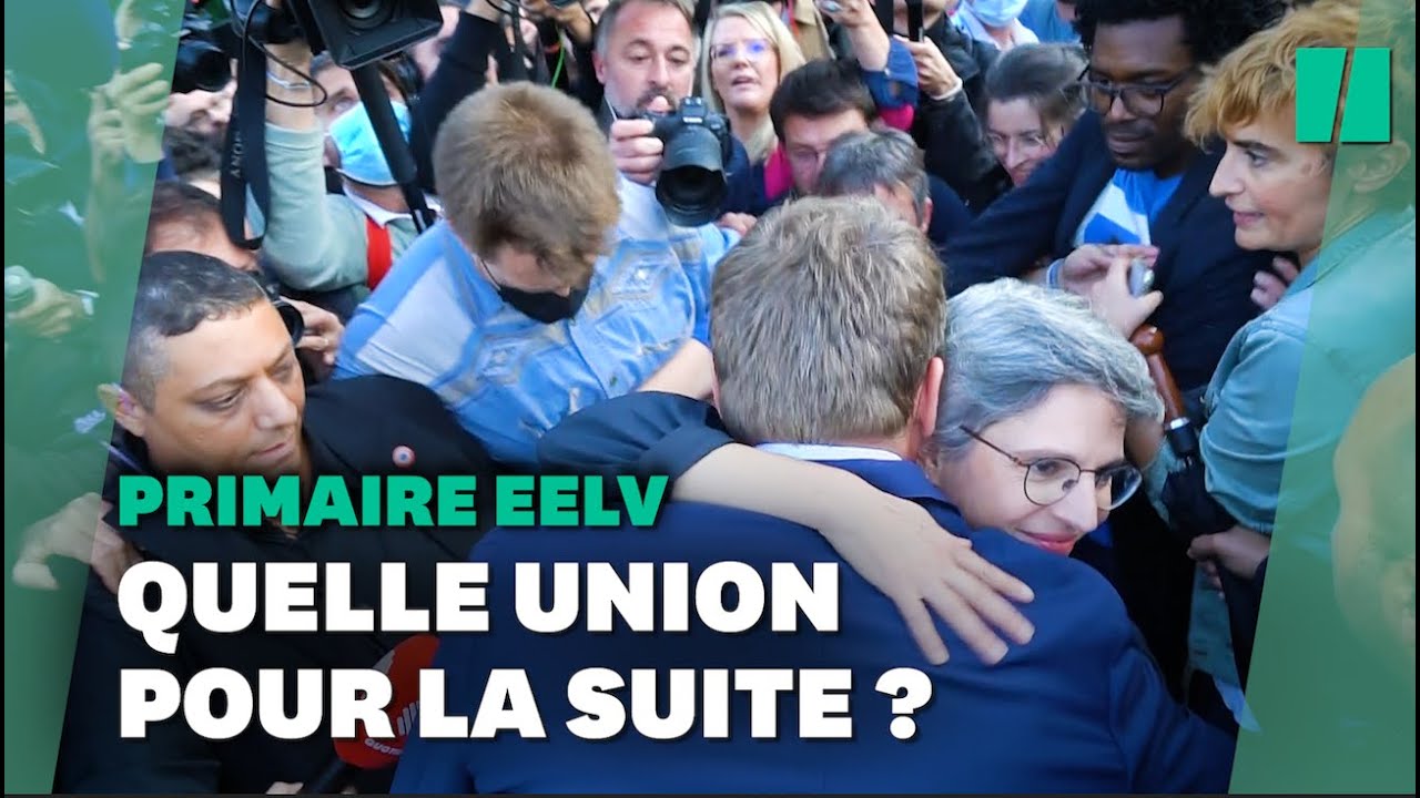 À la primaire EELV, la froide ambiance entre les camps Jadot et Rousseau