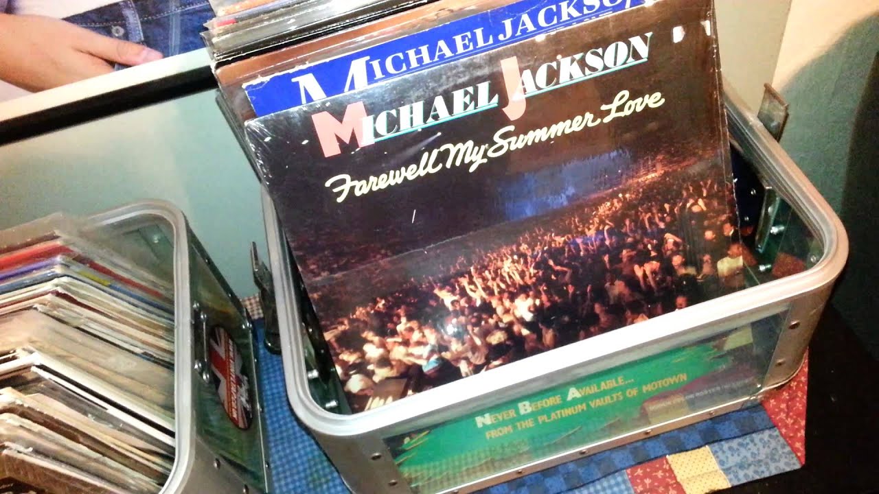 My MICHAEL JACKSON Vinyl Record Collection