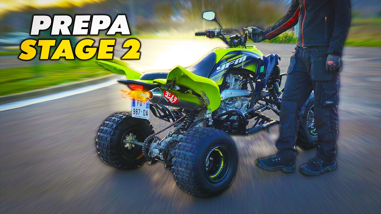 PRÉSENTATION QUAD YAMAHA 700 RAPTOR PRÉPARÉE ! 🔥