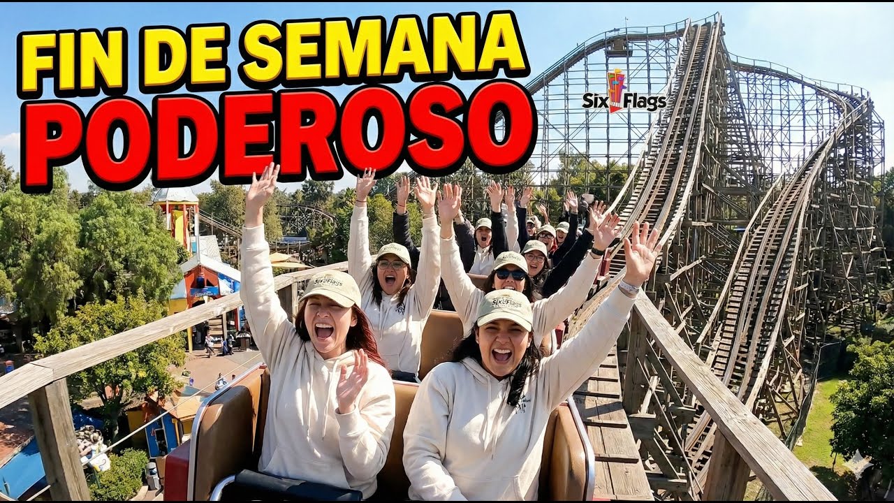 Poderosas en &iexcl;&iquest;6 flags?! | MONICA MAKACO ☆