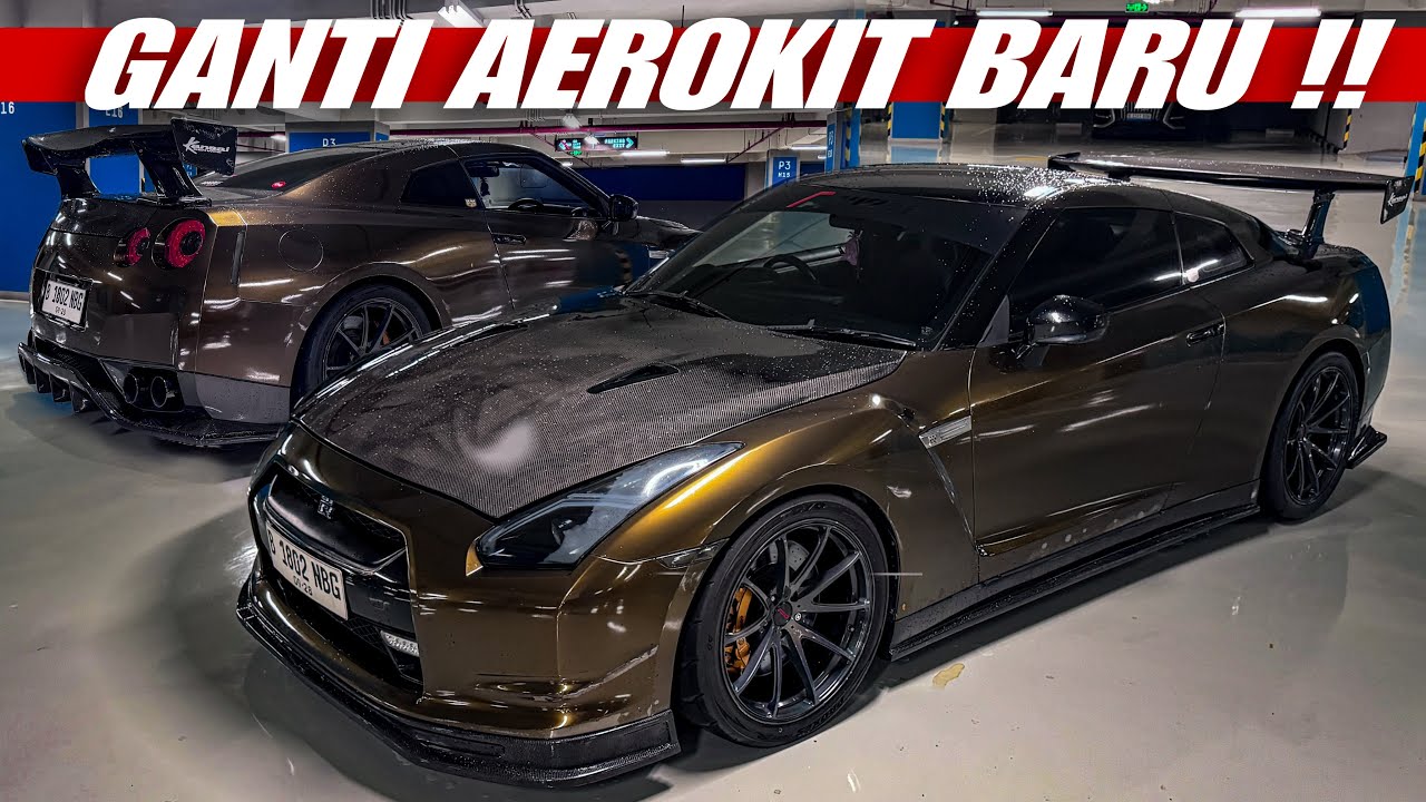 CUSTOM AEROKIT FULL CARBON GTR R35 !!!