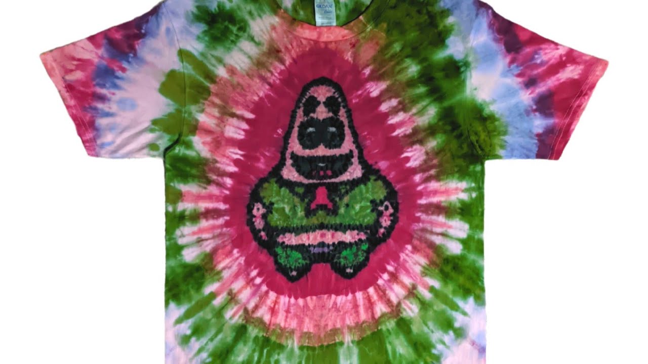 Stitch Tie Dye Tutorial: PATRICK DESIGN