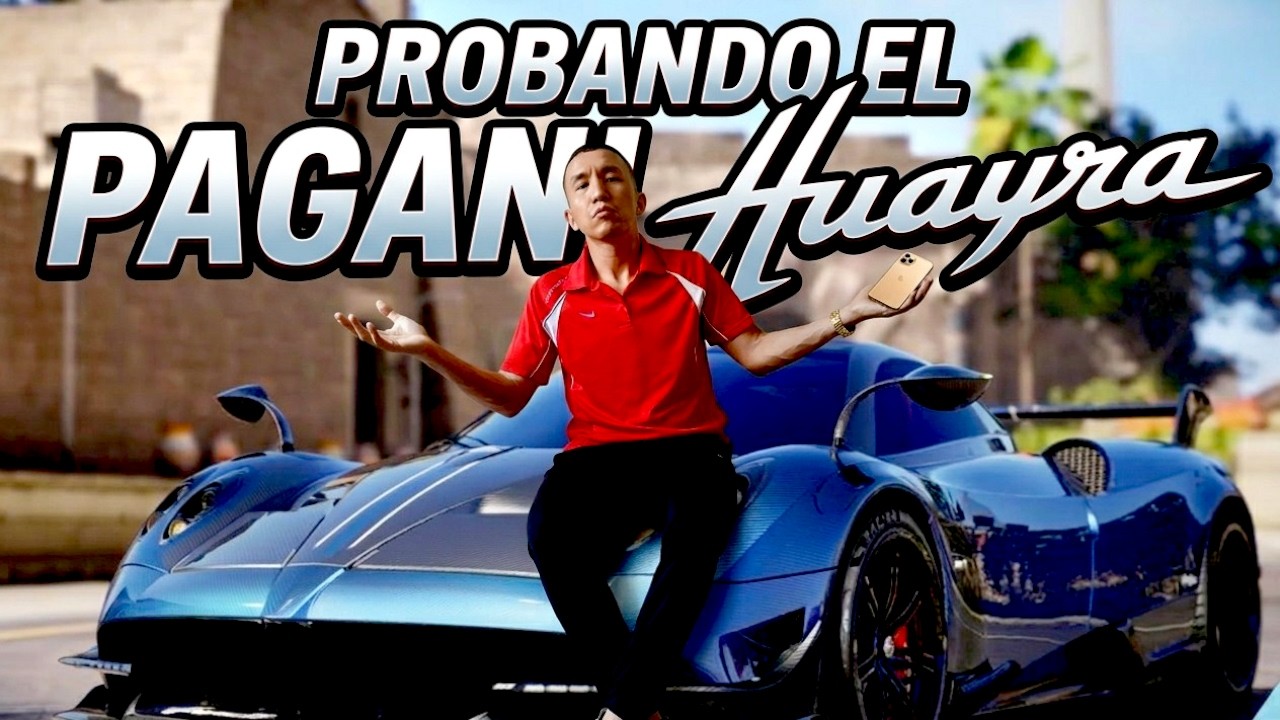 probando el pagani huayra  en racingmaster latam
