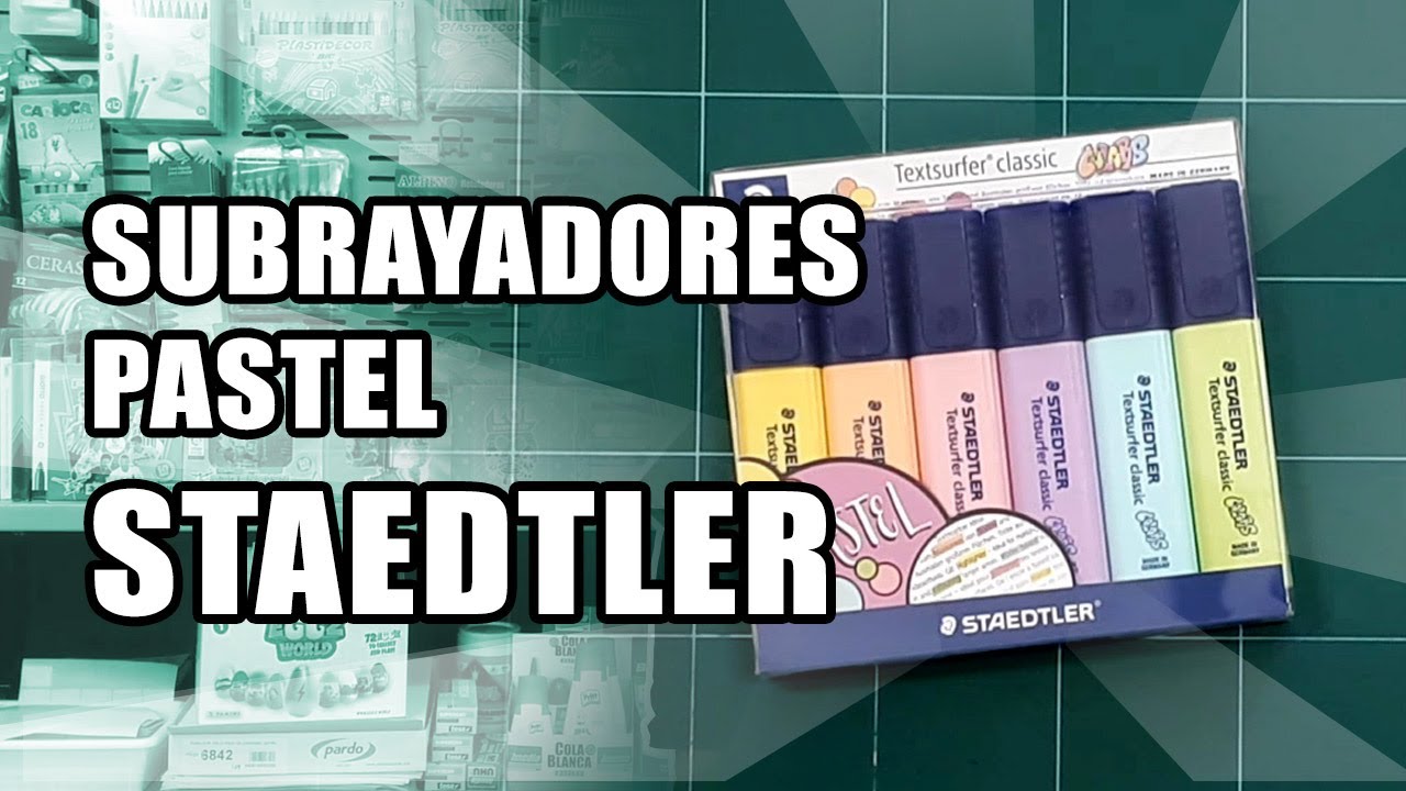 ¿LOS MEJORES SUBRAYADORES PASTEL?