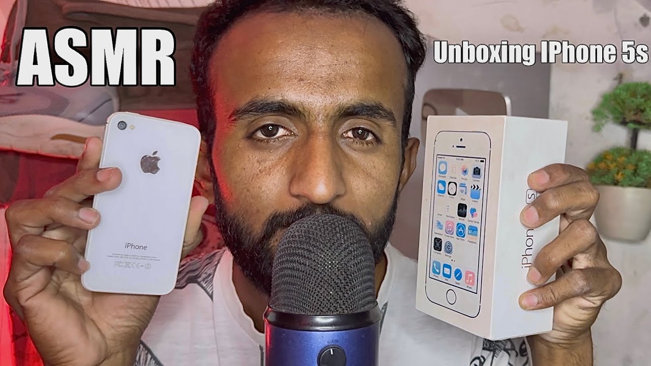 ASMR Unboxing IPhone 5s 😳