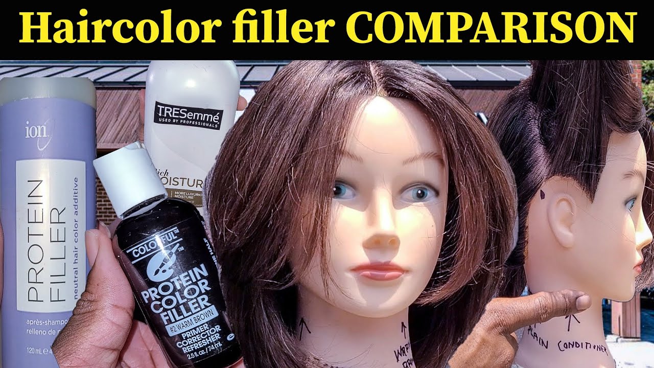 Haircolor FILLER comparison