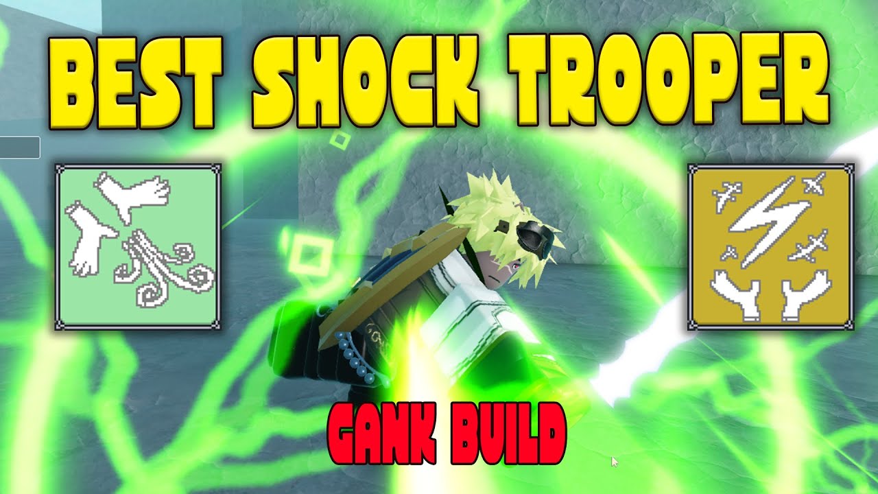 “The BEST Shock Trooper Specialist Gank Build (gale thunder hero blade) I Deepwoken I