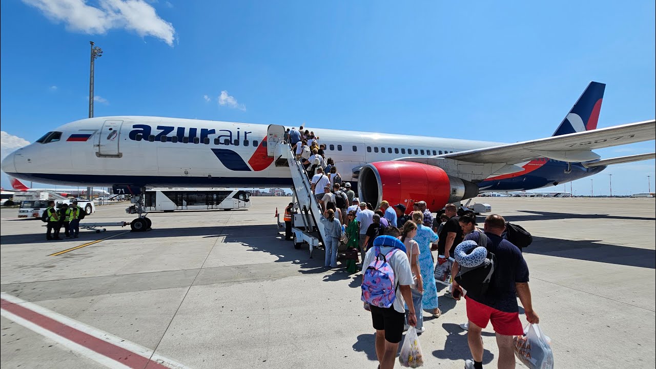 Анталья-Самара. Boeing 757-200. RA-73071. А.к. AZUR air. 02.09.2024