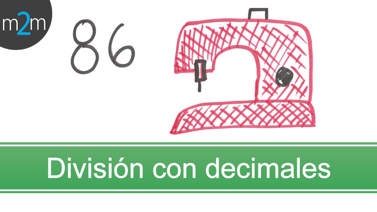 División de números con punto decimal │ problema 1