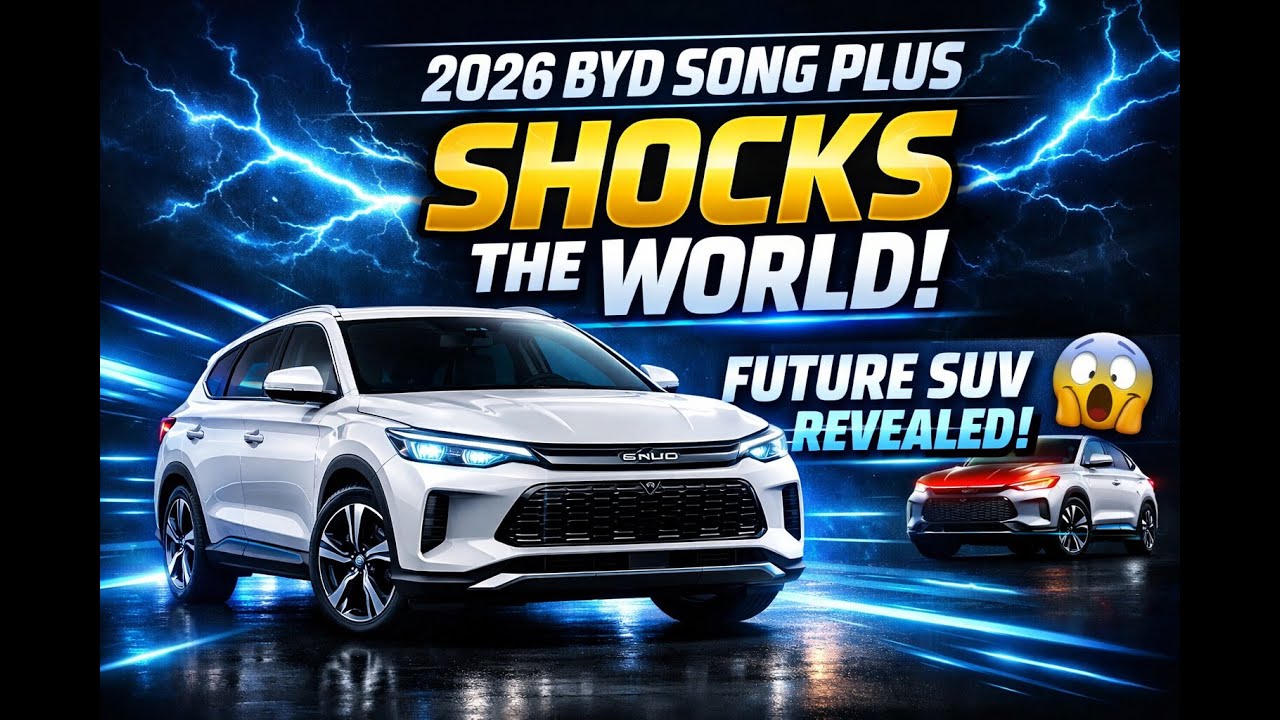 BYD Song Plus 2026 года потряс мир! Представлен будущий внедорожник.