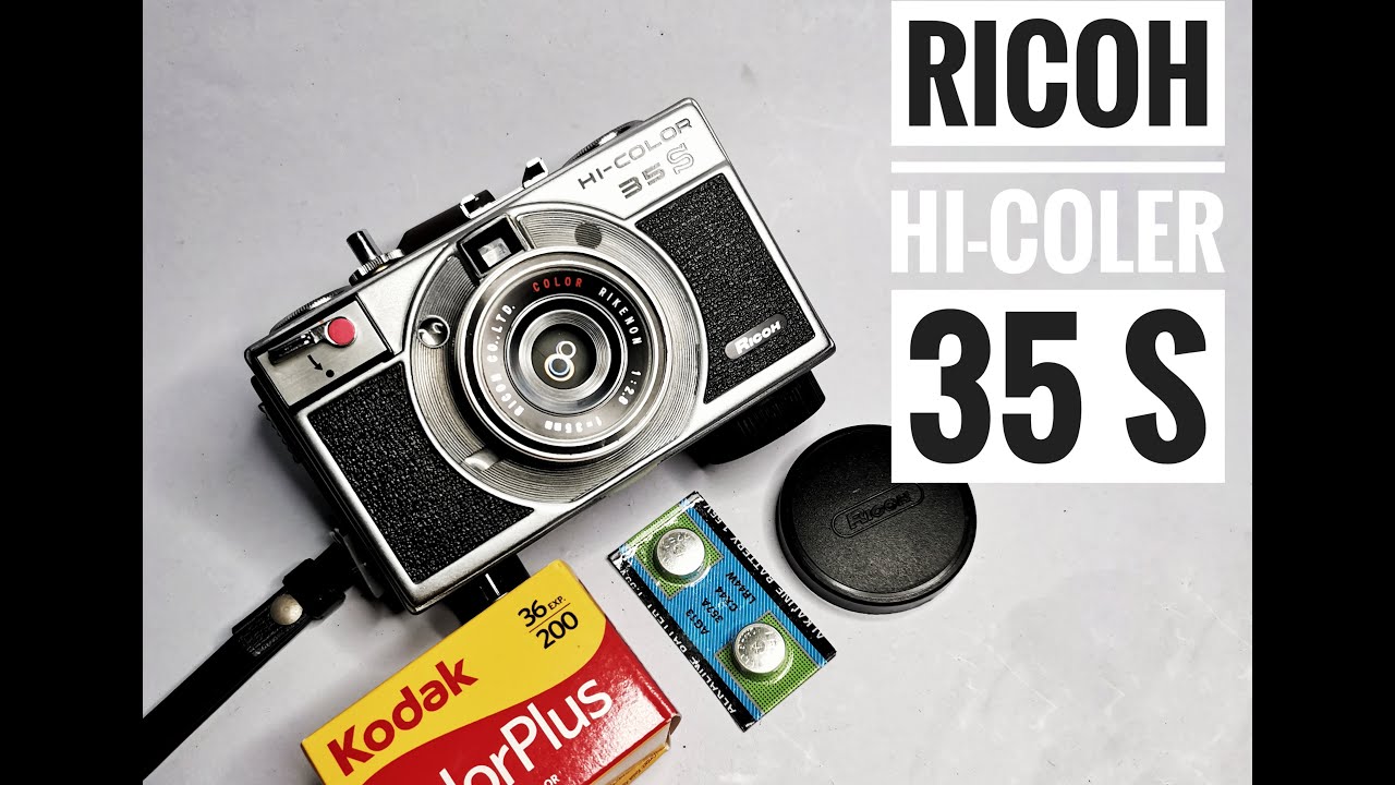 Ricoh​ Hi-coler​ 35s​ กล้​องฟิล์ม​กลไก​ไขลาน​ การใช้งาน​เบื้องต้น​