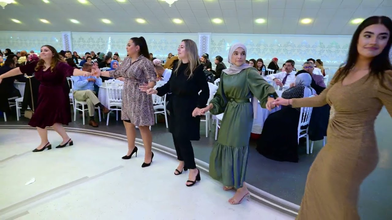 8K Halay Yesilova DavulZurna Halaycilar DenHaag Turkse bruiloft Meloenfotovideo