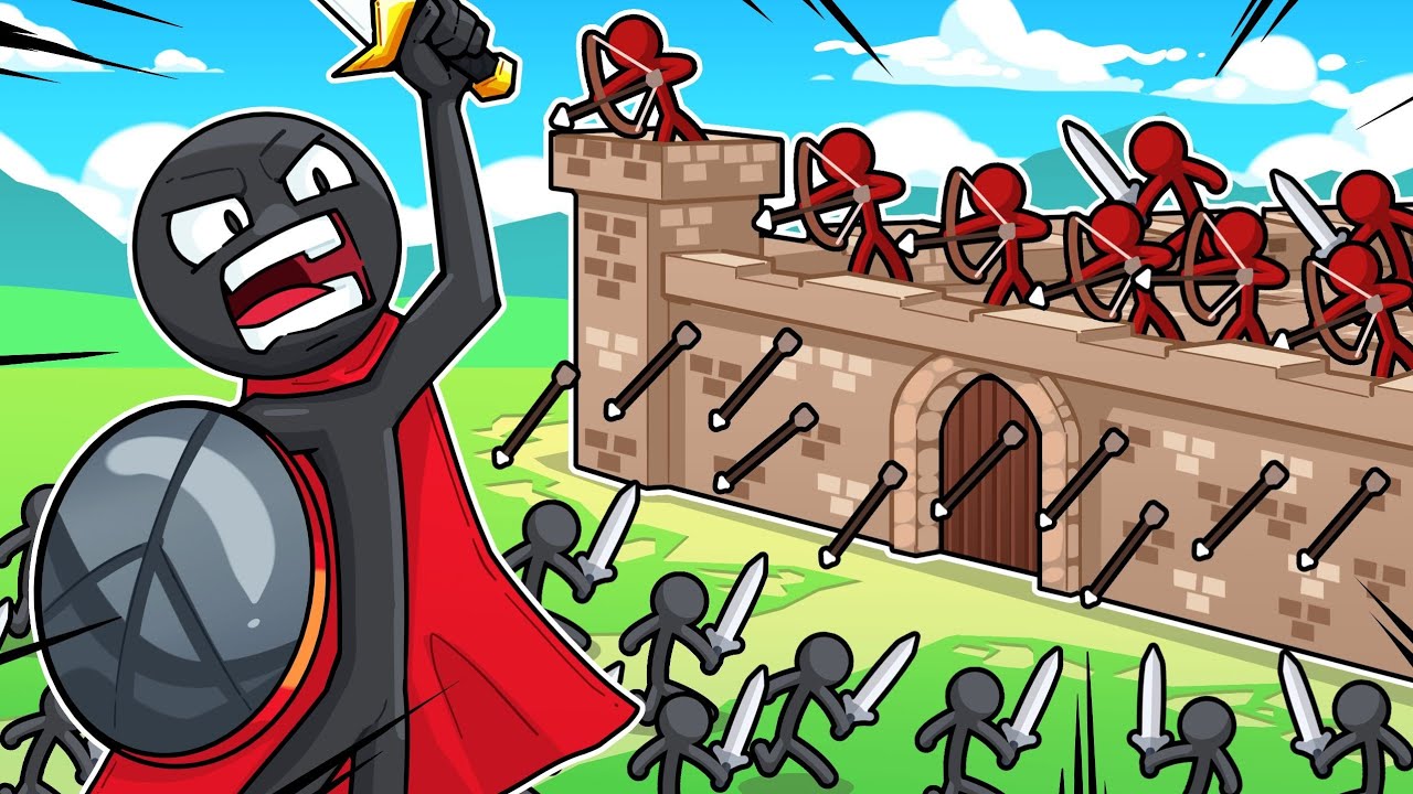 Conquering the Kingdom in Stick War 3 CAMPAIGN - Full Movie (All Missions)