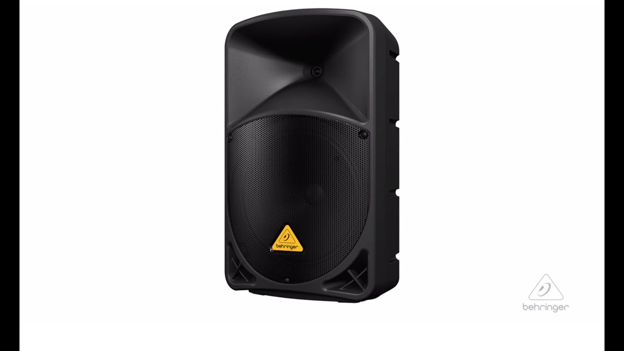 EUROLIVE B112D Active PA Speaker System with Wireless Option and Integrated Mixer