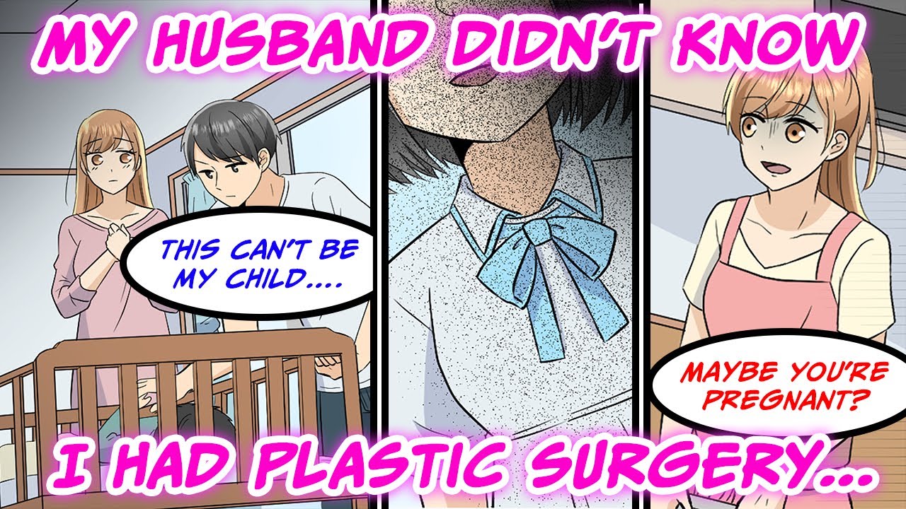 I hid my plastic surgery → My husband accused me of cheating after he saw our child... [Manga dub]